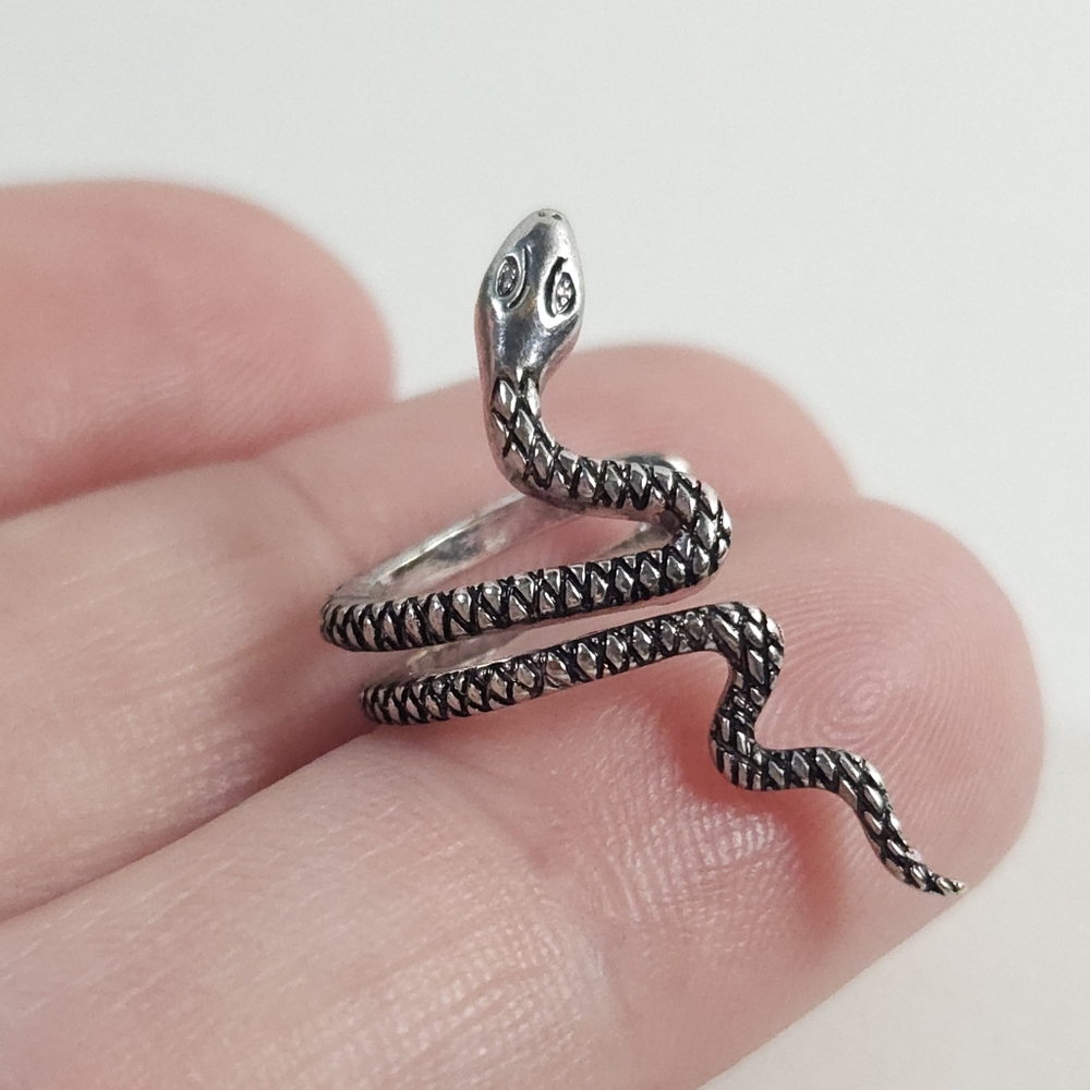 Official Silver River Dale Southside Serpents Snake Cuff Earring Marked inside - Picture 3 of 9